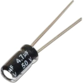 Resim 4,7 Mf 50 V Kondansatör 