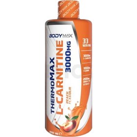 Resim Bodymax Thermomax L-Carnitine Shot Şeftali Aromalı 1000 ml 