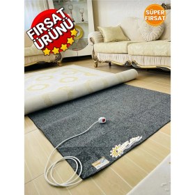 Resim Ömser Hot 100 x 300 cm Keçeli Elektrikli Halı Altı Isıtıcı Yerden Isıtma (Floor Heating) 