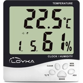 Resim Loyka Nem ve Sıcaklık Ölçer Loyka H100+ 