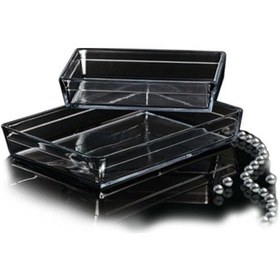 Resim Paşabahçe Dikdörtgen Premium 2 Li Borcam Set Büyük-küçük 075oa 59324-59334 Beyaz 