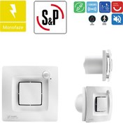 Resim Soler Palau Silent Dual 200 Sensörlü Banyo Wc Mini Aksiyel Fan 