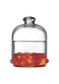 Resim Paşabahçe Reçellik Ahşap Stantlı Kahvaltılık Masaüstü Cam Saklama Kabı Çok Renkli 