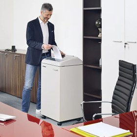 Resim Kobra 310 TS HD C4 E/S 3.9x40 MM Çapraz Kesim Ağır Hizmet Evrak İmha Makinesi 150 Litre 