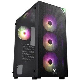 Resim Asus Fsp / Vento Vg4200s 500w 80+ Mesh Panel Tempered Camlı Sıya 