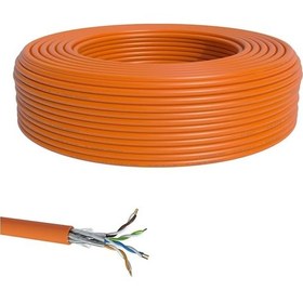 Resim Cat6 Kablo 8 Metre Turuncu Jaksız 