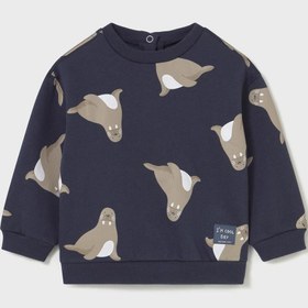 Resim MAYORAL Erkek Bebek Sweatshirt Gri 