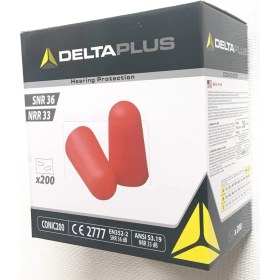 Resim Delta Plus CONIC200 36DB Uyku ve Ders Çalışma Için Ipsiz Kulak Tıkacı Çift Paketli 
