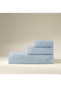 Resim Linens Cozy Bambu 50x85 Cm Yüz Havlusu Mavi Mavi 