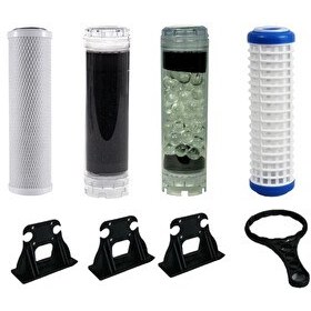 Resim Sulook Daire Bina Sayaç Girişi 4 Aşama Su Arıtma Cihazı ( Ağır Kireç Önleyici Yumuşatma Sistemi ) 