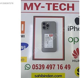 Resim Apple iPhone 15 Pro Max İkinci El YD | 256 GB | Natürel Titanyum 
