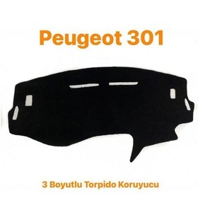Resim PEUGEOT 301 3 BOYUTLU HALI KUMAŞ TORPİDO KORUYUCU ÖRTÜ 