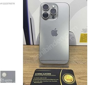 Resim Apple iPhone 15 Pro İkinci El TR | 128 GB | Natürel Titanyum 