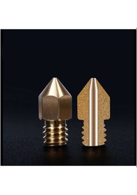 Resim Koodmax 5 Adet 3d Yazıcı Printer Mk8 Extruder 1.75mm / 0.3mm Baskı Kafası Nozzle 
