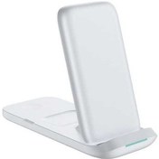 Resim Pazly 3'ü 1 Arada Qi Kablosuz Şarj Standı, 15w/10w/7.5w/5w, Siyah/beyaz, Kolay Şarj İçin Uygun 