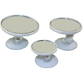 Resim Renkli Ayna Seti - 3'lü Beyaz / Ayds100 