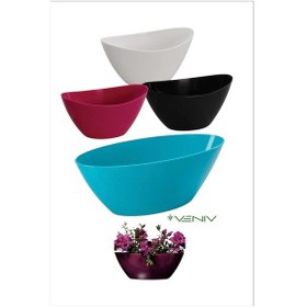 Resim Lüks Aranjman Kayık Saksı 3,25 L 1 