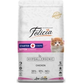 Resim Felicia Tavuklu HypoAllergenic Az Tahıllı Yavru Kedi Maması 2 KG 