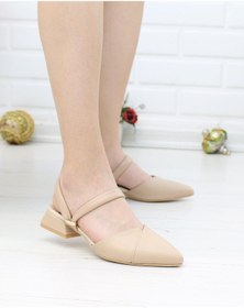 Resim Nesil Shoes Desca 582 Nude Günlük Kadın Sandalet 