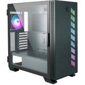 Resim MSI MAG VAMPIRIC 300R MIDNIGHT GREEN USB 3.2 220mm Temperli Cam A-RGB ATX Mid Tower Kasa 