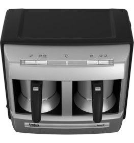 Resim Beko Tek Seferde 4 Fincan Kapasitesi Cook Sense Teknolojisi (Pişmeyi Algılama) 70.yıl Türk Kahve Makinesi 
