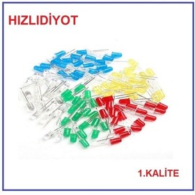 Resim 5Mm Led 10 Adet Kırmızı 