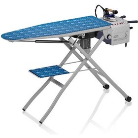 Resim Harmony SM/PSA 2150 APD Katlanabilir Kazanli Ve Fanli Ütü Masasi - 5 L Dar Tip, Potent Fanli, Amortisörlü, Profesyonel Ütülü-Ayrilabilen Kazanli Model 