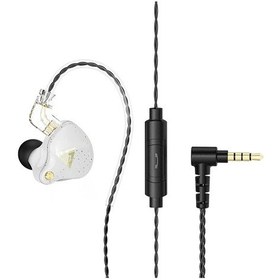 Resim Qkz Ak6 Edx Pro 1dd Kulaklık Bakır Çift Sürücü İnear Hıfı Stereo Kulaklık White 