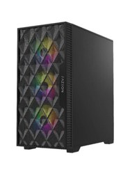 Resim Fazeon F7 650W 80PLUS Bronze Mesh 4X120MM Argb Fanlı Atx Bilgisayar Kasası 