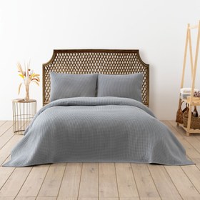 Resim DC Home Waffle Çift Kişilik Pike Seti - Gri 
