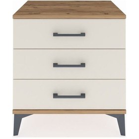 Resim Hyperion Komodin 3 Çekmeceli 60x44x64 Çam-aytaşı Çam 