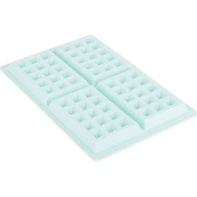 Resim Tantitoni Silikon Mint Waffle Kalıbı 