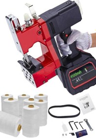 Resim Yüksek Kapasiteli Şarjlı Akülü Çuval Ağzı Dikme Makinesi (4500 mAh) 