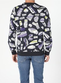 Resim Colin's Regular Fit Baskılı Mavi Erkek Sweatshirt CL1046291_Q1.V1_NAV 