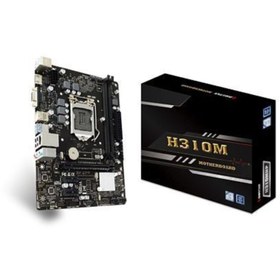 Resim Biostar H310MHP Sata Ddr4 2666MHz Usb 3.1 Vga Hdmi Ses G.Lan 1151P 8.9 Gen Anakart 