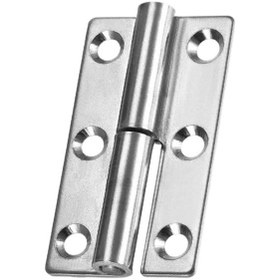 Resim Menteşeler 12 Takım Çıkarılabilir Menteşeler Paslanmaz Çelik Ağır Hizmet Tipi Çekmece, Dolap, Kapı Konektörleri Dolaplar, Kapılar Ve Çekmeceler İçin Evrensel Bağlantı Parçalarıdır Diğer 