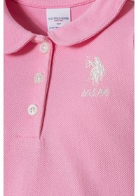Resim U.S. Polo Assn. U.s. Polo Assn Kız Bebek Elbise Pembe-2357 Pembe 