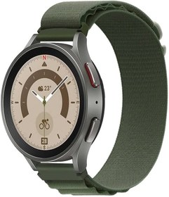 Resim UnDePlus Samsung Galaxy Watch 3 45mm Gear S3 46mm ile uyumlu Kordon Naylon Mountain Band 74 22mm 