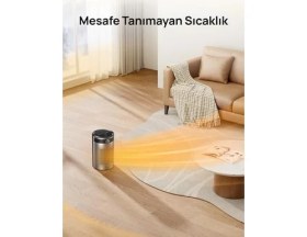 Resim Dreo Atom 416 Seramik Isıtıcı – 1500W, 2sn Hızlı Isıtma, 1-12 Saat Zamanlama, 34DB Fısıltı Sessizliği, 5-35 °c Ayarlanabilir Sıcaklık 