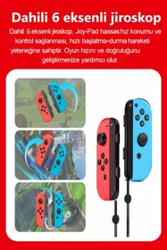Resim WOTOBE JOY-02 Switch/Switch OLED Uyumlu Pokemon JoyCon Joystick 