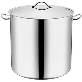 Resim Kayalar Silindirik Derin Tencere Kapaklı Çap 50X50 