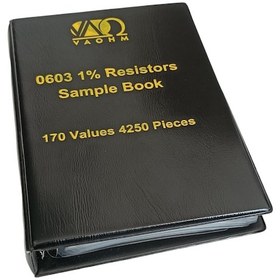 Resim 0603 Smd Direnç Seti / Kitabı / Defteri 170 Çeşit 4250 Adet %1 