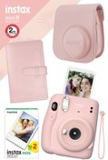 Resim Fujifilm Instax Mini 11 Pembe Fotoğraf Makinesi Ve Hediye Seti 1 