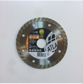 Resim ATLAS TURBO 115 MM ELMAS TESTERE MERMER GRANİT BETON KESİCİ DİSK 