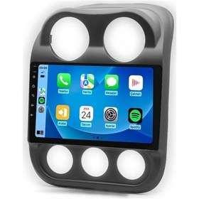 Resim Maitech M-t-c 632 Serisi Jeep Compass 2009-2016 6+64gb Multimedya Teyp 9" 