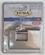 Resim Yuma Kayar Milli Döküm Asma Kilit 90 Mm YM-1090R 