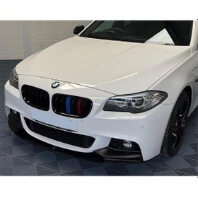 Resim Bmw F10 M Technic Ön Lip Parlak Siyah Plastik Ön Ek Karlık 2010 - 2017 Karlık+bodykit+ek 