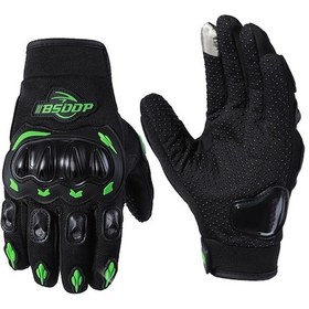 Resim Ximistore9 Bsddp Motosiklet Eldiveni - Nefes Alabilir, Darbeye Dayanıklı, Kaymayı Önleyici, Tüm Mevsimler İçin Yeşil, Xl 