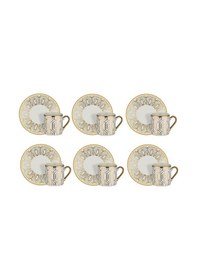 Resim Neva N3507 Joven 6 Kişilik Kahve Fincan Takımı 90 Ml 