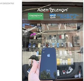 Resim Apple iPhone XR İkinci El TR | 64 GB | Siyah 
